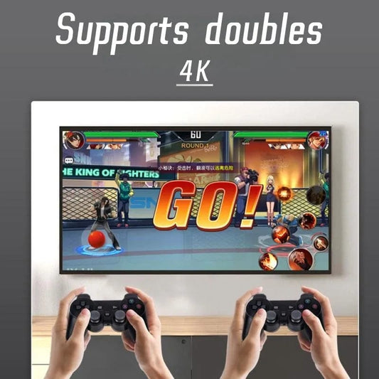 Game Stick Lite 4K Retro Console with 2 Wireless Controllers