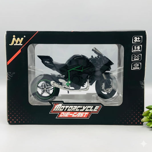 1:9 Diecast Kawasaki Ninja H2R Bike Model
