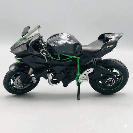 1:9 Diecast Kawasaki Ninja H2R Bike Model