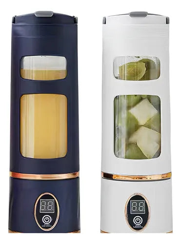 Portable Electric Blender Bottle (LED Display, USB Rechargeable) – Personal Smoothie &amp; Shake Maker